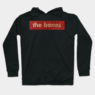 THE BONES - SIMPLE RED VINTAGE Hoodie